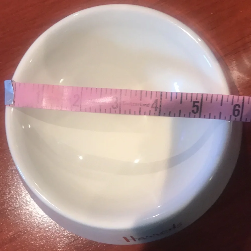 Harrods Pet Food Bowl SMALL Dog or Cat Knightsbridge